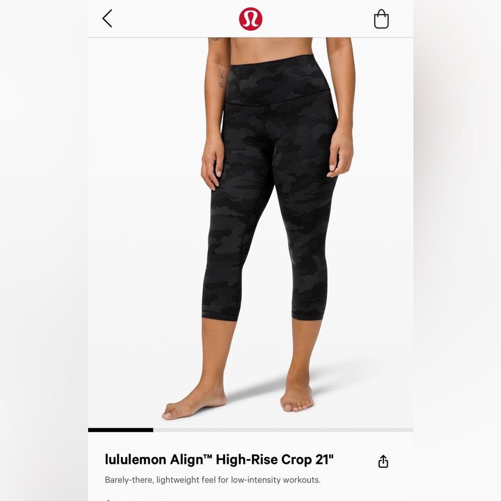 lululemon Align™ High-Rise Crop 21"